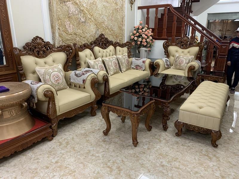 Sofa Cổ điển phòng khách PK06